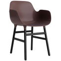 Form Armchair Wood - Spisebordsstol - Black Oak / 3
