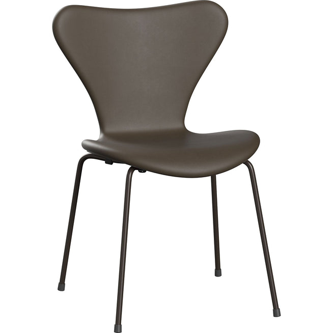 Photo of 3107 Sjuan, Fully Upholstered, Base Brown Bronze - Dining chairs - Arne Jacobsen