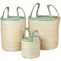 Lykke Baskets Green Set of