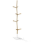 Nära Coat Hanger Ash Black Stain, Black Lacquered Steel