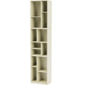 Thumbnail photo of Loom Slim Bookcase, Plinth H3 Cm - Vanilla - Bokhyllor - Peter J. Lassen - Vit - Mdf