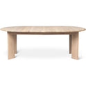Bevel Table - Extendable X2 - Spisebord - White Oiled