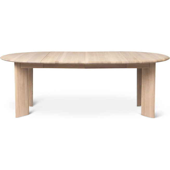 Photo of Bevel Table - Extendable X2 - Spisebord - White Oiled