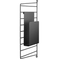 Thumbnail photo of String Magazine Collector, Black - Shelving - Nils Strinning - Black - Metal