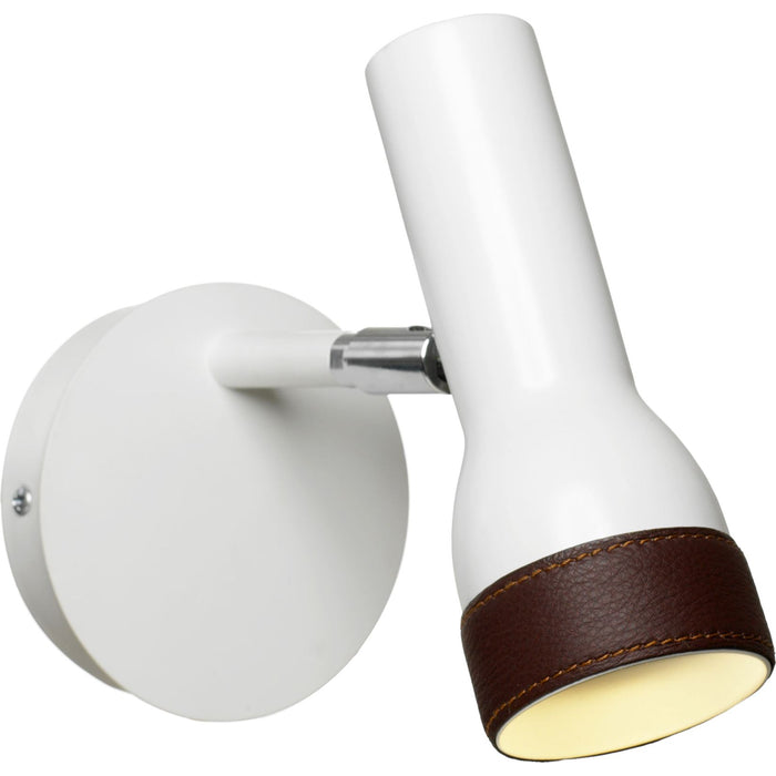 Photo of Talc Wall Lamp, White, Cable - Bedside Lamps - Marge Architects - White