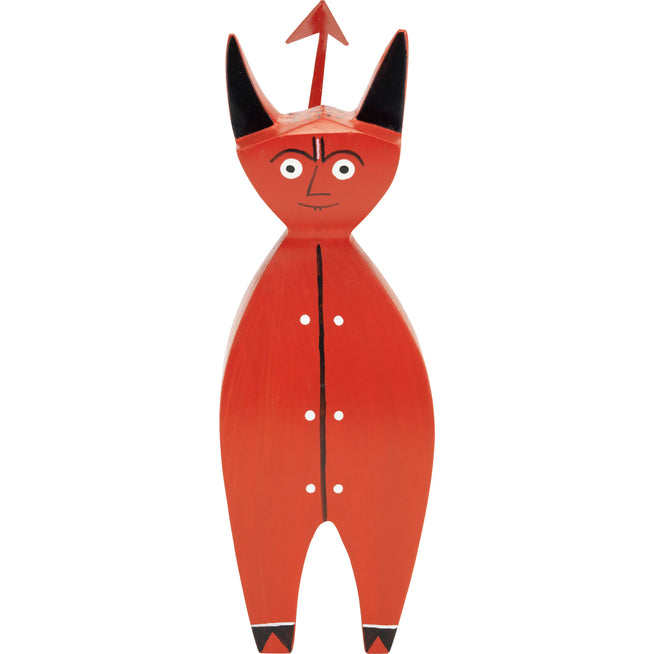 Photo of Wooden Doll - Little Devil - Ornaments - Red