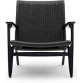 Thumbnail photo of Carl Hansen - Ch25, black lacquered oak, black braided paper string - Armchairs - Hans J. Wegner - Wood - Natural material/wood
