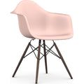 Eames Plastic Armchair Daw - 41 Pale Rose - Dark Maple - Matstolar - Charles & Ray Eames - Rosa - Metall/trä/plast