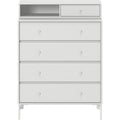 Thumbnail photo of Keep Chest Of Drawers - New White / Snow Legs - Byråer - Peter J. Lassen - Vit - Trä