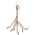 Thumbnail photo of Kvist Ceiling Lamp, Raw Copper, 6 Arms - Chandeliers - Jonas Bohlin - Copper