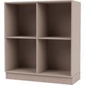 Thumbnail photo of Show Bookcase, Plinth H7 Cm - Mushroom - Hyllor - Beige - Mdf
