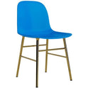 Form Chair Steel - Brass