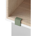 Thumbnail photo of Mini Stacked Storage Systems Clips, Dusty Green, 5 St - Hyllsystem - Julien De Smedt - Grön - Metall
