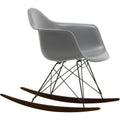 Eames Plastic Armchair Rar - 56 Granite Grey - Basic Dark Base - Dark Maple - Matstolar - Charles & Ray Eames - Grå - Metall/trä/plast