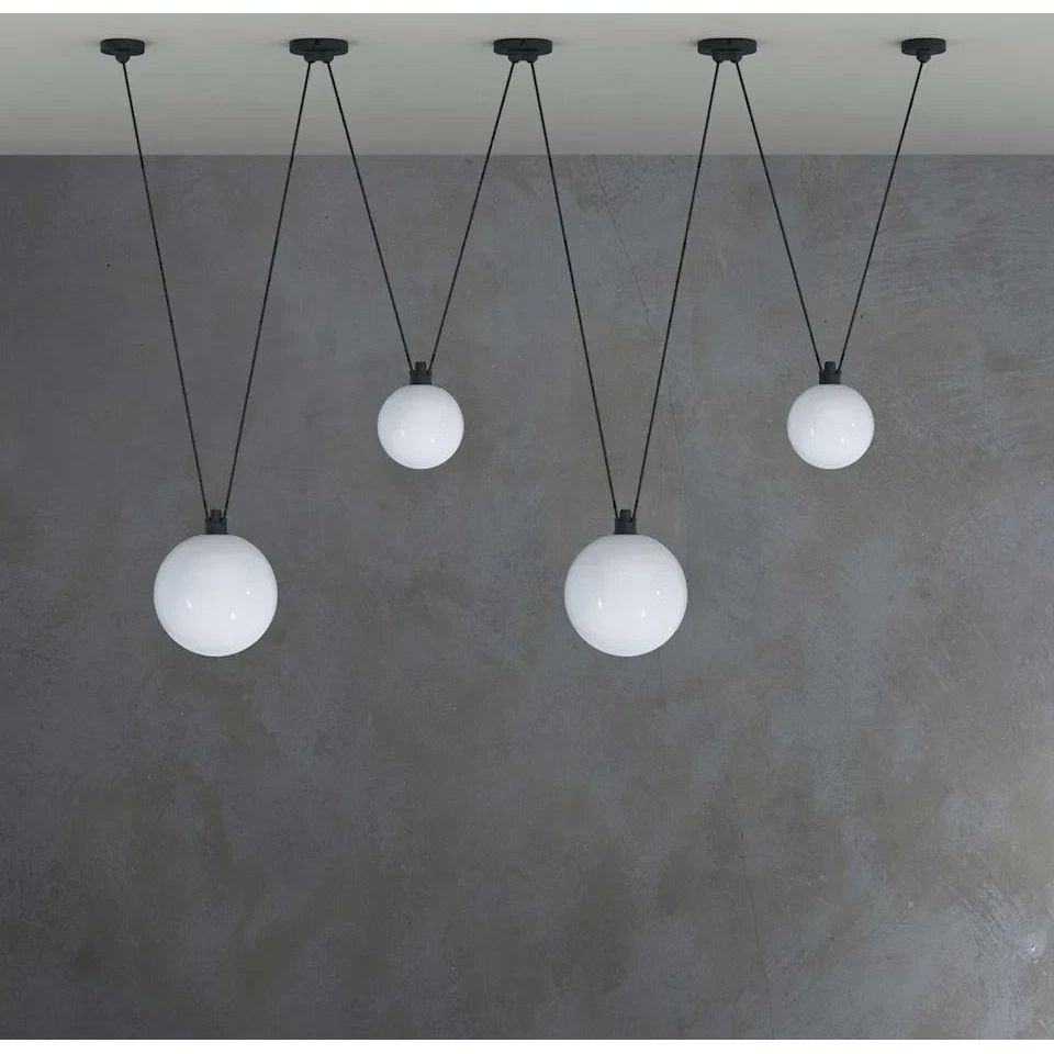 Les Acrobates de Gras No 324 - Glass Ball Pendant Lamp