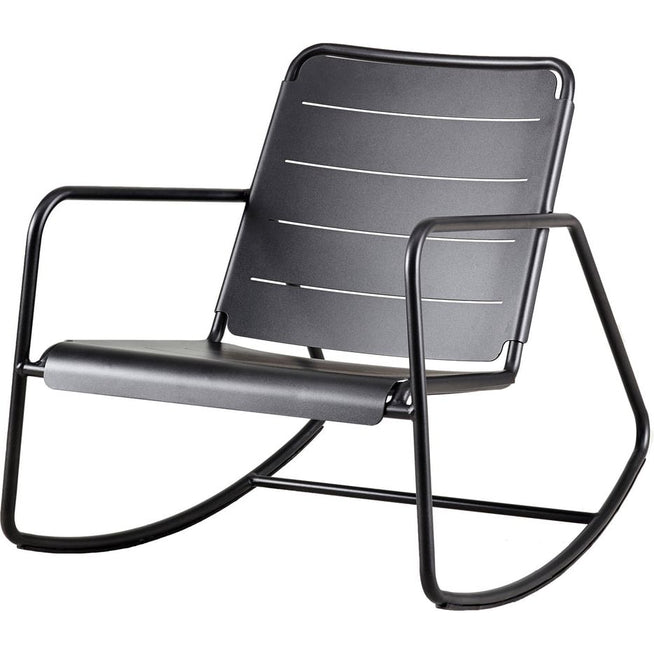 Photo of Copenhagen Gyngestol - Gyngestol - Lava Grey - Aluminium - 72x88x76 Cm