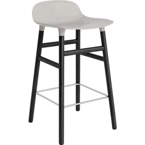 Photo of Form Bar Stool 65 Cm Black Oak
