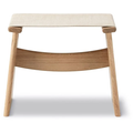 Thumbnail photo of Seto Stool Sh: 43 cm - Nature Canvas/eg Lys Olie