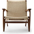 Thumbnail photo of Ch25 Armchair Oiled Walnut-Natural Wicker