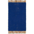 Thumbnail photo of Block Mat - Gulvtæppe - Blue - B: 80 X H: 50 Cm