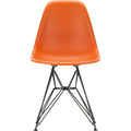 Eames Plastic Chair Dsr - 43 Rusty Orange - Basic Dark Base - Matstolar - Charles & Ray Eames - Orange - Metall/plast