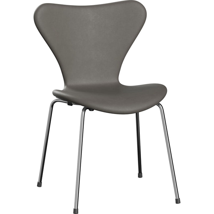 Photo of 3107 Sjuan, Fully Upholstered, Base Chromed - Dining chairs - Arne Jacobsen