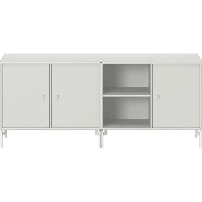 Photo of Save Lowboard - Nordic / Snow Legs - Sideboards - Peter J. Lassen - Grey - Mdf
