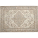 Beaded Woven Rug - Sand / Beige