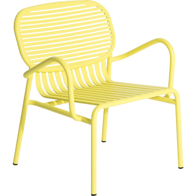 Photo of Week-end Fauteuil V2, Yellow - Loungestolar - Studio Brichet-ziegler - Gul - Metall