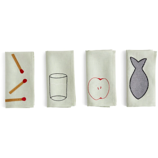 Photo of Sobremesa Linnen Napkin 45x45 Cm 4-pack
