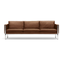 Thumbnail photo of Ch103 Sofa 3 Seater Sif 92 Leather-Stainless Steel