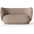 Thumbnail photo of Rico 2-pers Sofa - 2 Personers Sofa - Bouclé - Sand - W148 X D84 X H76.5 Cm