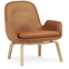 Era Lounge Chair Low Oak