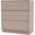 Thumbnail photo of Carry Dresser, Plinth H7 Cm - Mushroom - Byråer - Peter J. Lassen - Beige - Trä