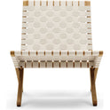 Mg501 Cuba Folding Armchair Oak Stand