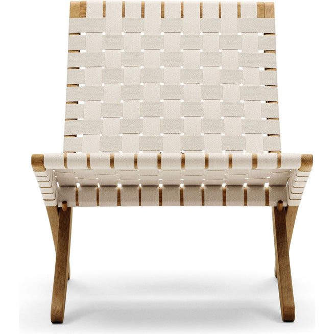 Photo of Mg501 Cuba Folding Armchair Oak Stand