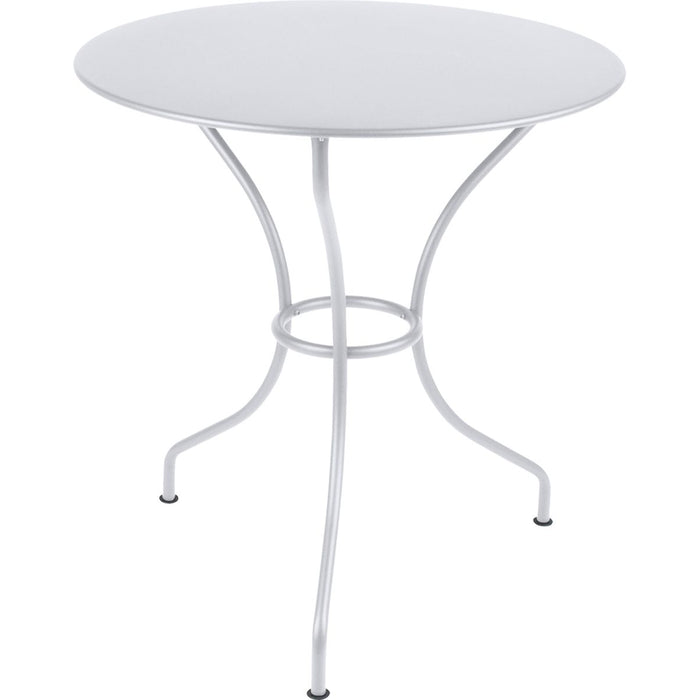 Photo of Opera+ Pedestal Table Ø 67 cm, Cotton White - Matbord Utomhus - Vit - Metall