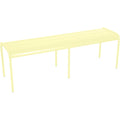 Thumbnail photo of Luxembourg 3/4 Seater Bench Frosted Lemon A6 - Garden Benches - Frédéric Sofia - Yellow - Metal