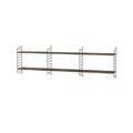 Thumbnail photo of String Wall Rack 50x20, Black, 2-pack - Shelving - Nils Strinning - Black - Metal