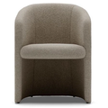 Thumbnail photo of Covent Club Chair - Loungestol - Nevotex Barnum Hemp 3 - H80 X W60 X D54,5 X Sh46 Cm