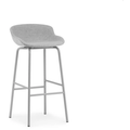 Thumbnail photo of Hyg Bar Stool, Metal / Full Upholstery 75 Cm