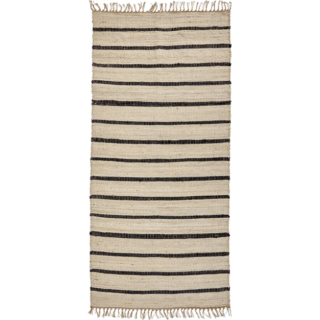 Photo of Sima Rug Black/Natural 90x200cm