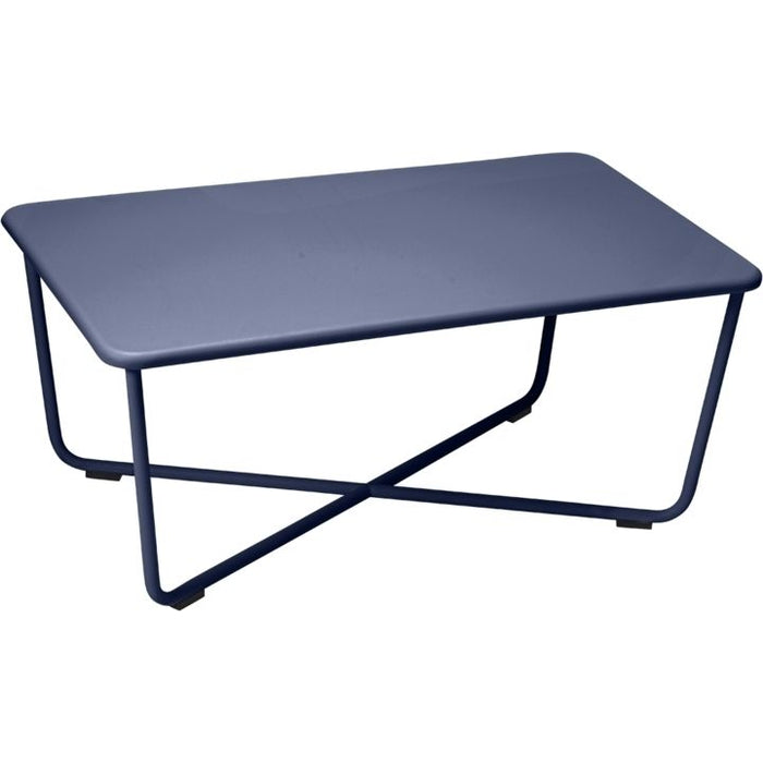 Croisette Low Table - Deep Blue - Småbord & Sidobord Utomhus - Pascal Mourgue