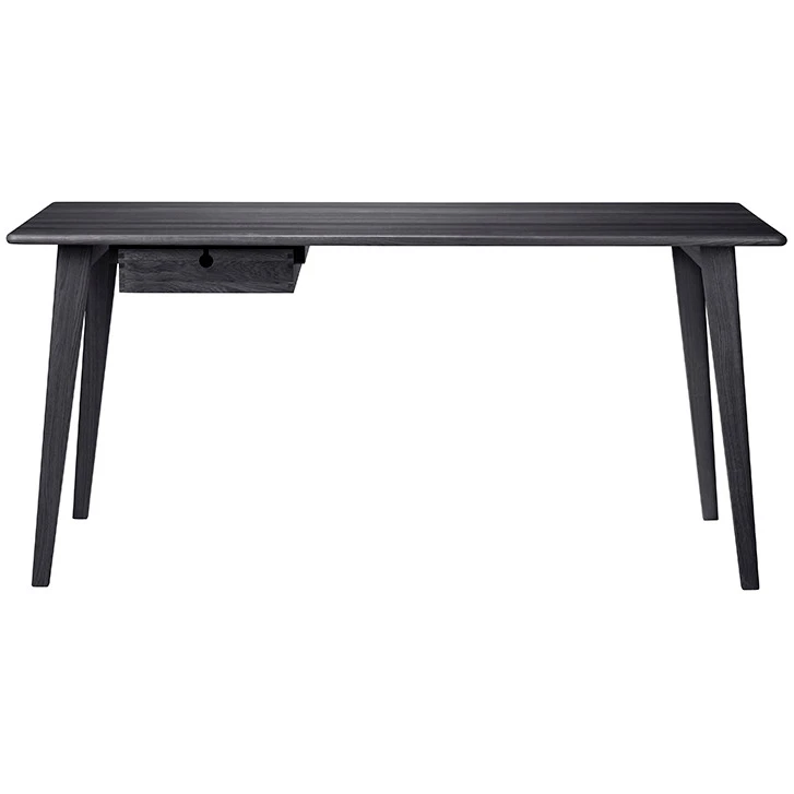 C67 Desk from Fdb Møbler (black oak, 150 x 60 cm)