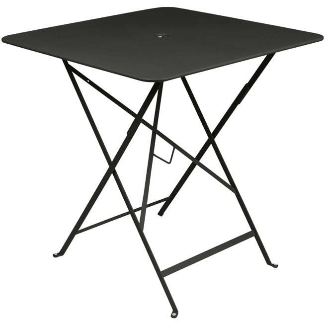 Photo of Bistro Table 71 x 71 cm, Liquorice - Garden Table - Black - Metal