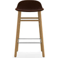 Thumbnail photo of Form Bar Stool 65 Cm Fully Upholstered Oak