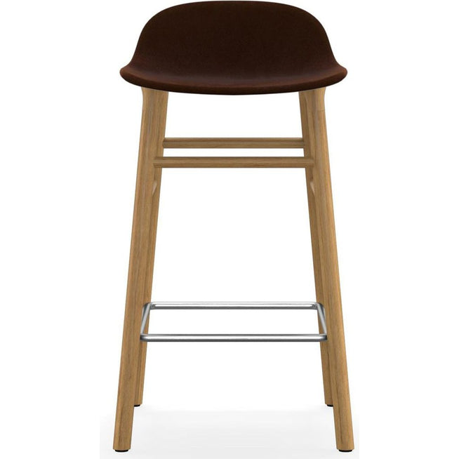 Photo of Form Bar Stool 65 Cm Fully Upholstered Oak