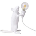 Thumbnail photo of Mouse Lamp Portrait - White