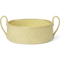 Thumbnail photo of Flow Centrepiece - Serveringsskål - Yellow / Speckle - W32,5 X H12,5 X D25 Cm