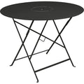 Thumbnail photo of Floréal Table Ø 96 Cm, Liquorice - Matbord Utomhus - Svart - Metall